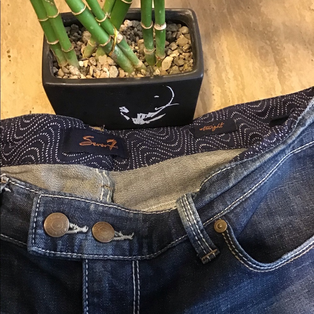 Seven7 Jean Blue (Straight)
